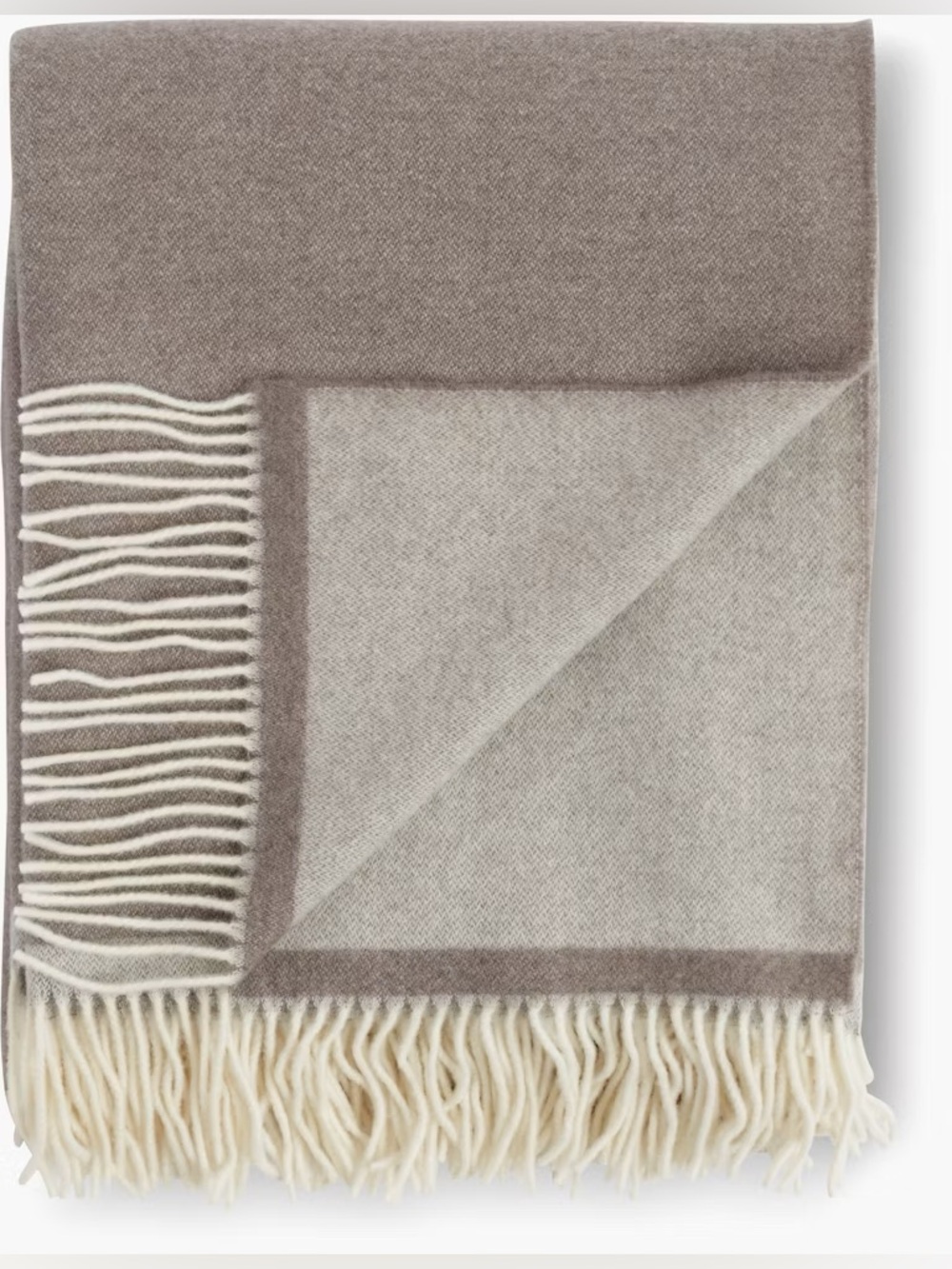 DWR Lanerossi Serena Throw Blanket – Cocoa
